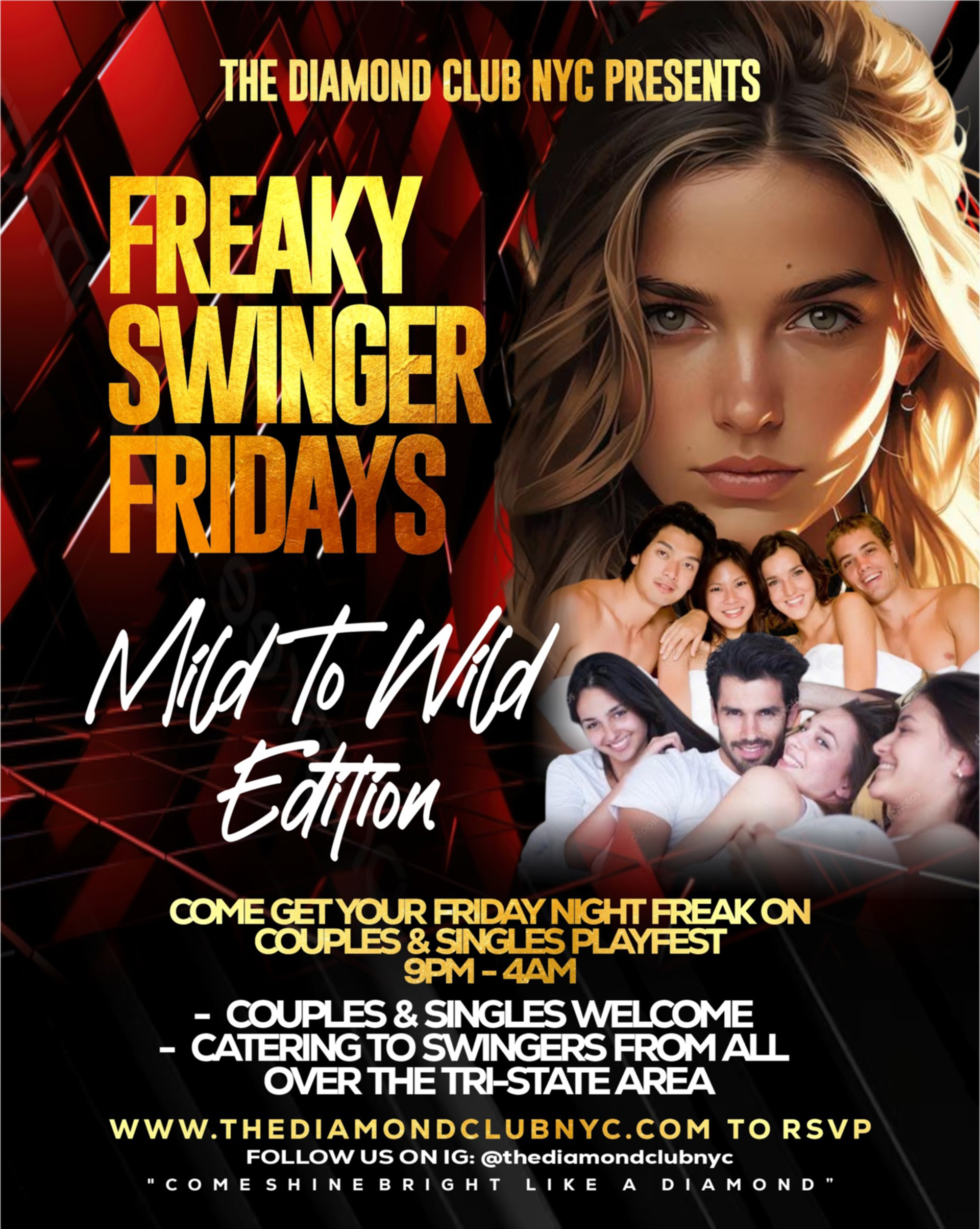 FREAKY SWINGER FRIDAYS [MILD TO WILD EDITION] – SEPTEMBER 19TH 2025