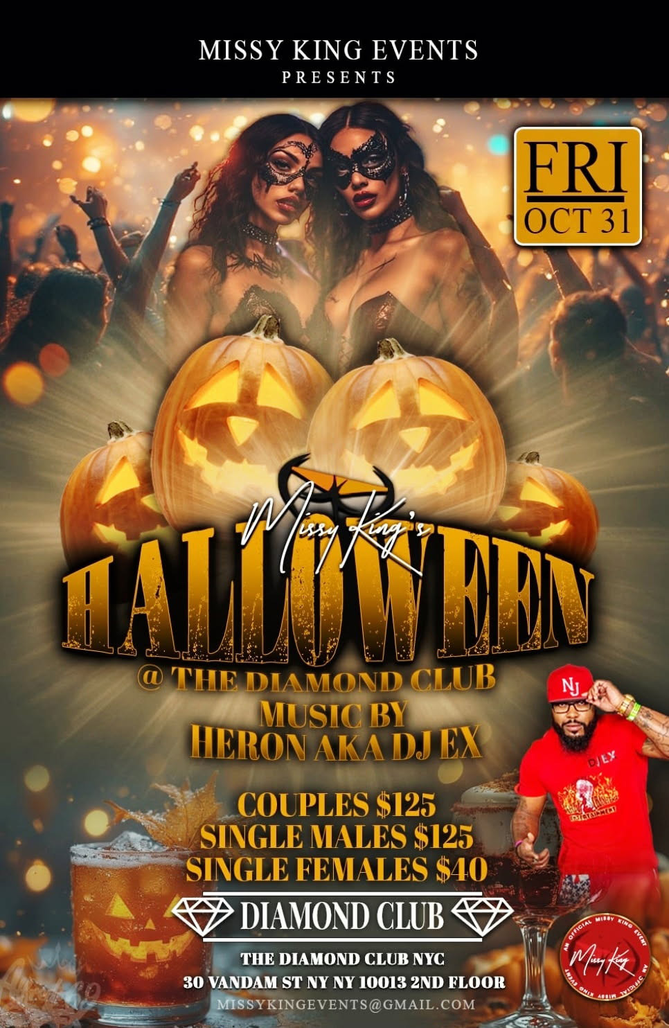 HALLOWEEN NIGHT 2025 [SEXY & SPOOKY EDITION] – FRIDAY OCTOBER 31ST 2025