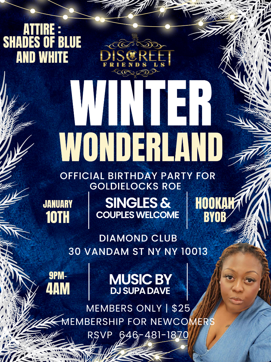 Sexy Saturday: Swingers Winter Wonderland | January 10th, 2026