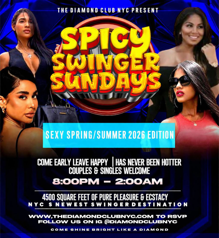 Spicy Swinger Sundays – Sexy Spring Edition | Come Early, Leave Happy | April 12, 2026