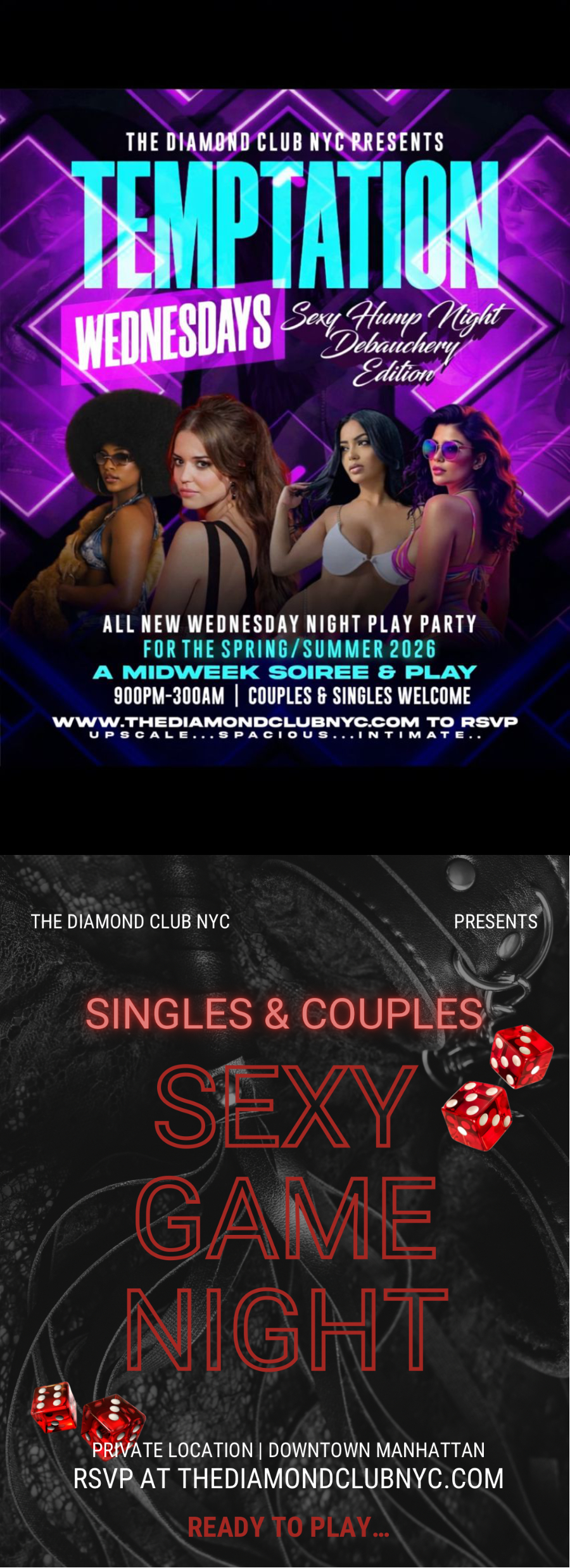 Temptation Wednesdays nyc