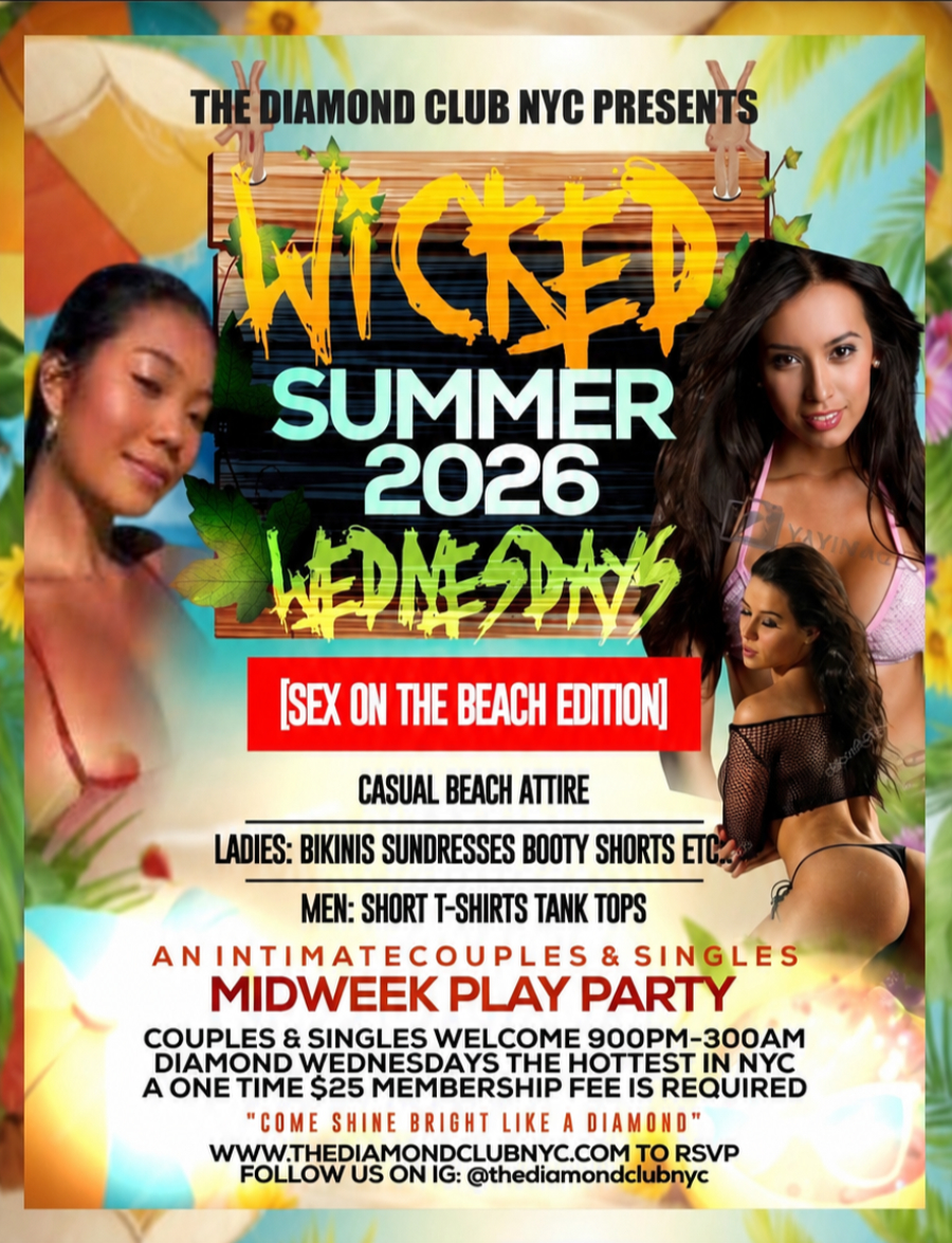 Wicked Summer Wednesdays NYC – Sex On The Beach Edition | June 10, 2026