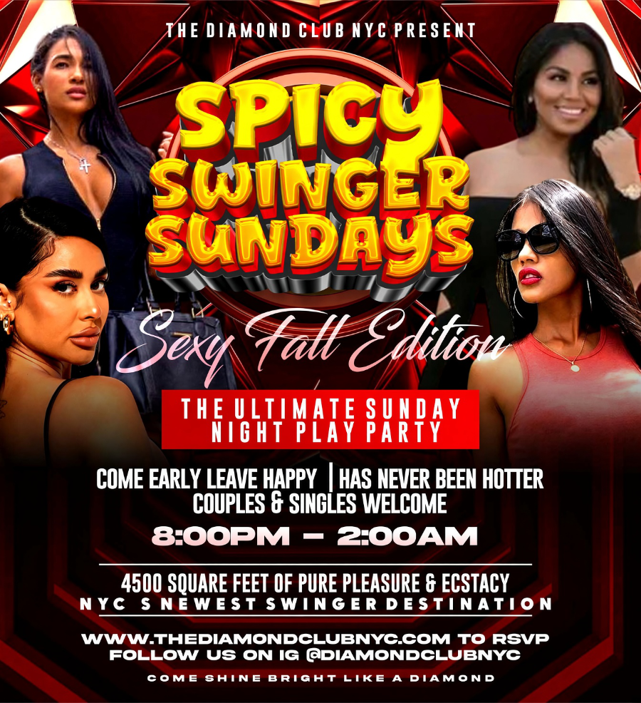 Spicy Swinger Sundays – Labor Weekend Edition | September 13th 2026
