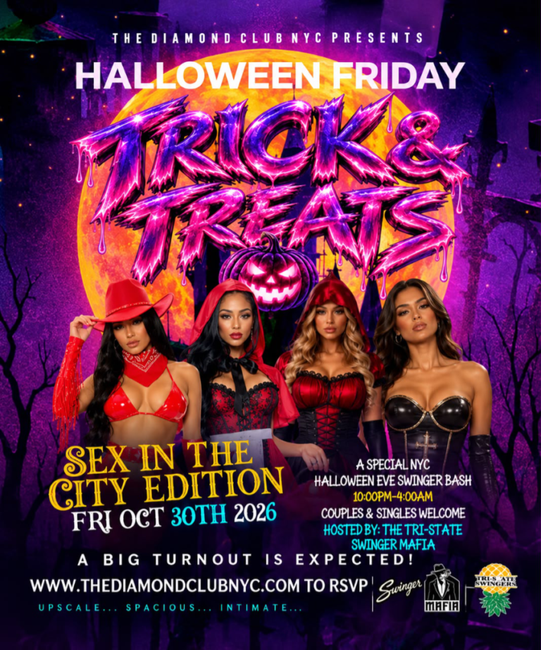 Halloween Friday – Tricks & Treats October 30, 2026 at The Diamond Club